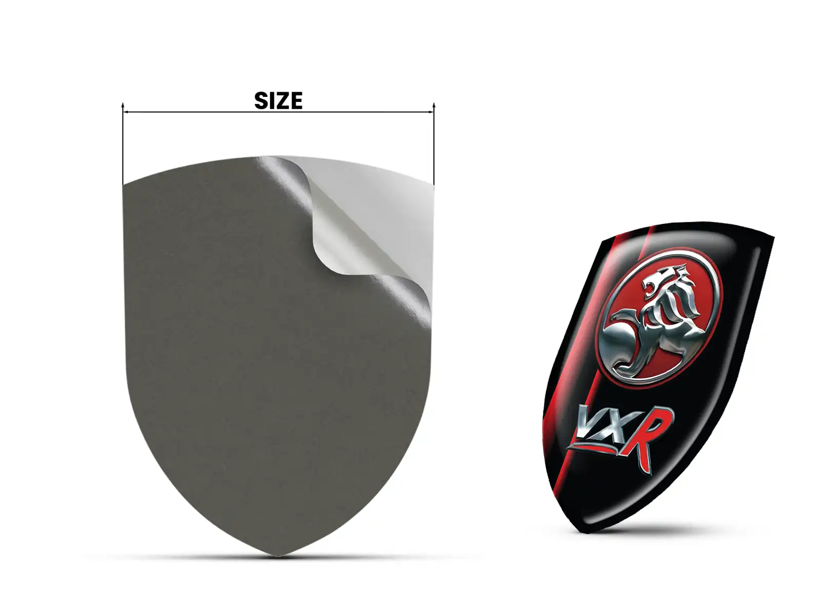 Vauxhall Waterproof Sticker Label Durable Sports Customizable